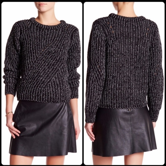 Anthropologie Sweaters - John + Jenn open knit sweater